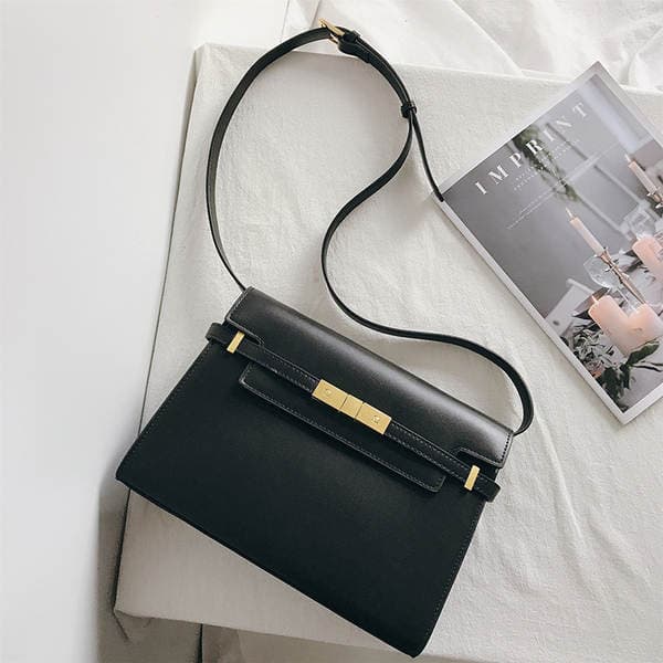 Yangshulin Manhattan Genuine Leather Women's Bag 2025 New Arrival Luxury Cowhide Handbag & Crossbody Bag