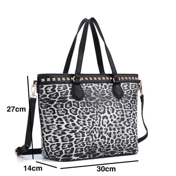 European And American Handbag 2020 Autumn/Winter Shopping Bag Women's Leopard Print Fashion Shoulder Crossbody Large Trendy Bag