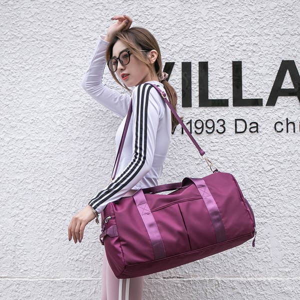 Manufacturer In-Stock Dry-Wet Separate Sports Gym Bag, Men's Travel Bag, Yoga Bag, Customizable Logo, Large Capacity Backpack For Women