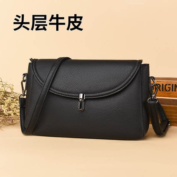 Women's Crossbody Bag Genuine Leather 2026 New Arrival Versatile Large Capacity Top Grain Cowhide Shoulder Bag Small Bag