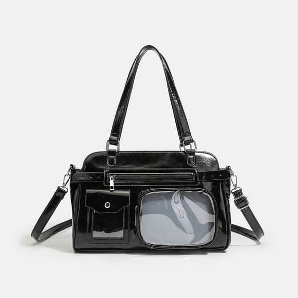 New Retro Motorcycle Ita Bag 2026 Single Shoulder Niche Crossbody Bag Unique Design Large Capacity Commuter Bag With Hidden Compartment For Women