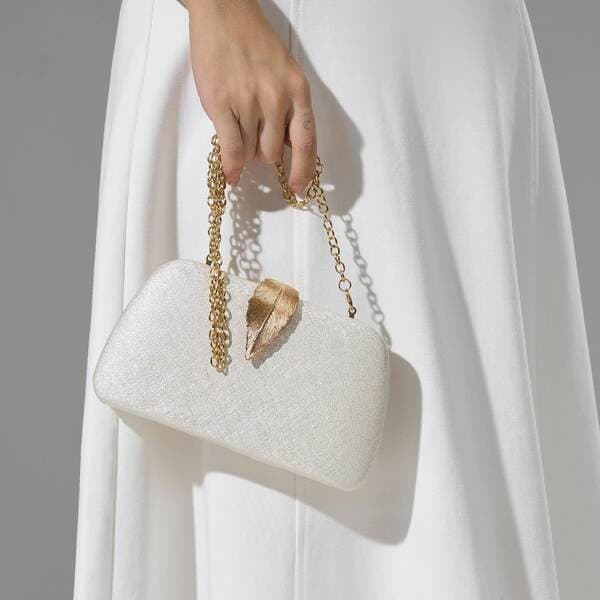 2025 New Elegant Socialite Evening Clutch Bag - Black Formal Party Bag For Gowns And Cheongsams