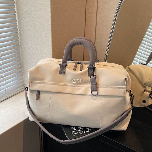 2025 Large Capacity Women's Travel Handbag - Short Trip Business Carry-On Bag, Shoulder & Crossbody Luggage, Hospital Admission Organizer