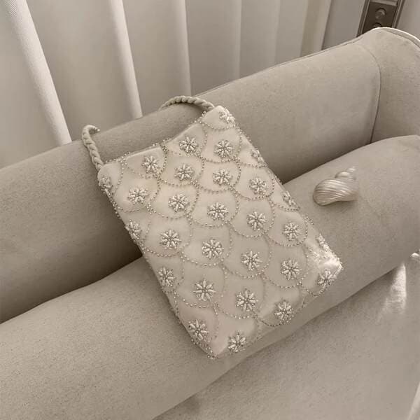 2026 New Luxury Beaded Embroidery Bag - Sweet Lady Banquet Evening Bag, Shoulder & Crossbody Bag For Women