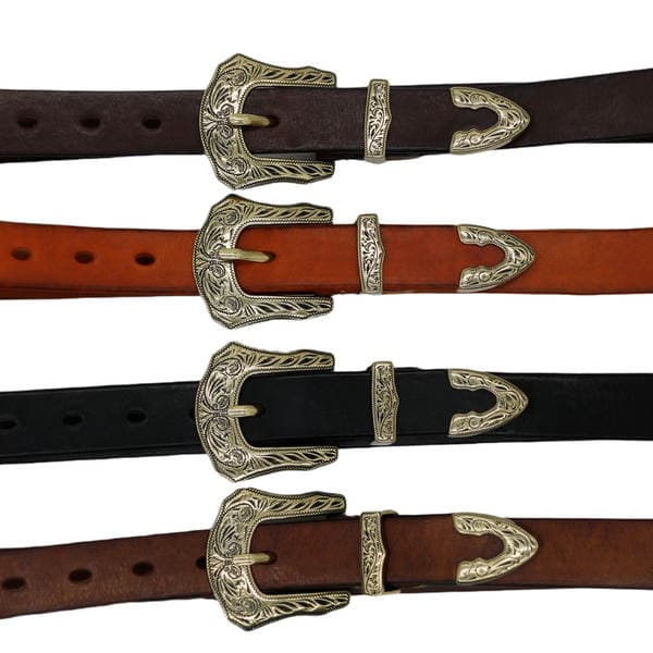 Top Grain Cowhide Leather Belt For Men And Women - Fashion Retro Vintage Versatile Luxury Slim & Wide Waist Belt