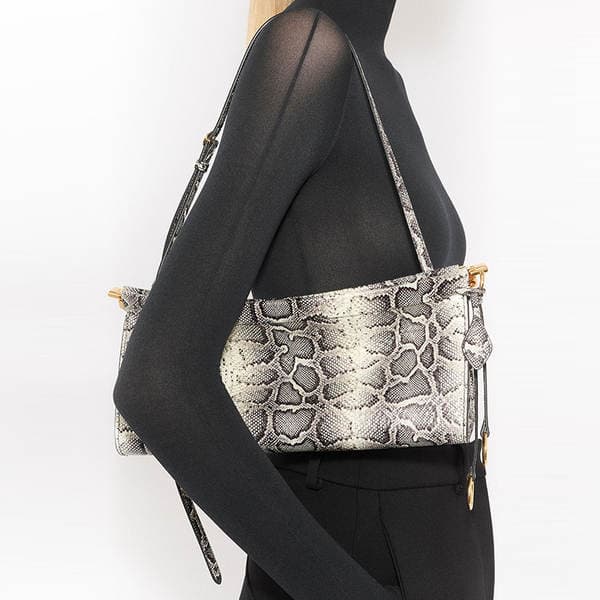Retro Crescent Baguette Bag for Women - New Luxury Versatile Clip Bag, Single Shoulder Underarm Bag, Commuter OL Handbag