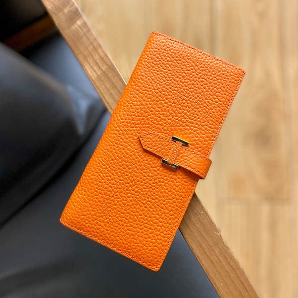Wholesale Genuine Leather Women's Long Wallet Niche Design 2024 New Arrival Luxury Multi-Functional Folding Purse