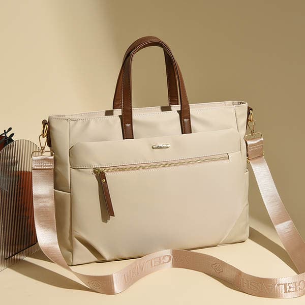 New Oxford Cloth Tote Bag For Women, Large Capacity Lightweight Shoulder Handbag, Travel Laptop Bag, Crossbody Bag