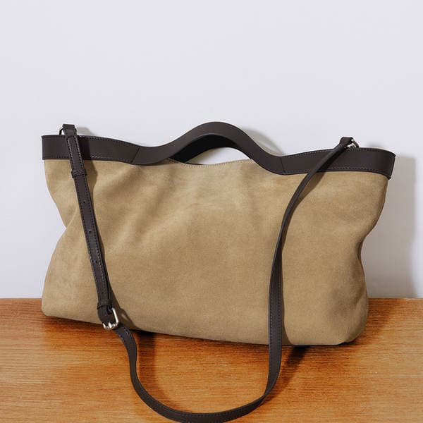 Cross-Border Autumn/Winter New Retro Genuine Leather Women's Bag, Shoulder Handbag, Cowhide Tote Bag, Large Capacity Best-Selling Women's Purse