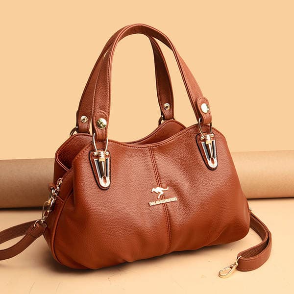 Bali Kangaroo Bag For Women 2023 New Style Crossbody Shoulder Bag Large Capacity Elegant Handbag Soft Tote