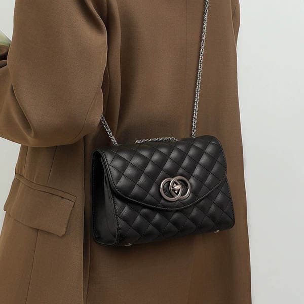 Women's New Niche Genuine Leather Fashion Chain Shoulder Bag, Versatile Crossbody Bag For Spring And Autumn