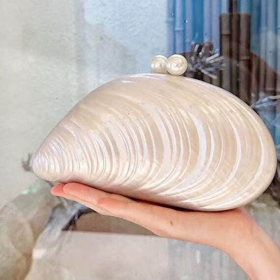 Women's New Acrylic Pressed Evening Bag - Single Shoulder Crossbody Wedding Banquet Clutch Chain Bag