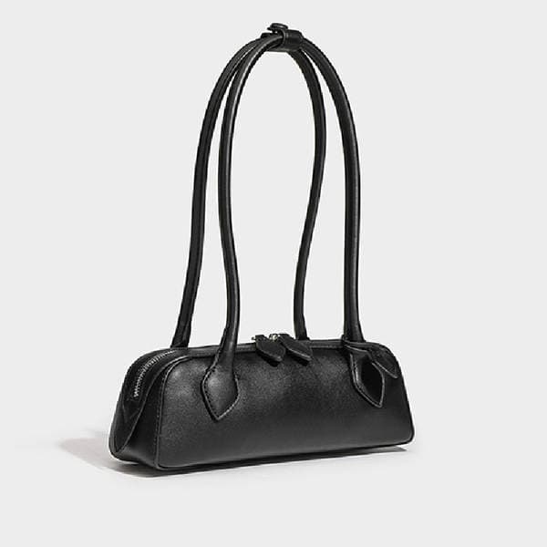Cross-Border Niche French Baguette Bag Genuine Leather Shoulder Underarm Bag Luxury High-End Handbag