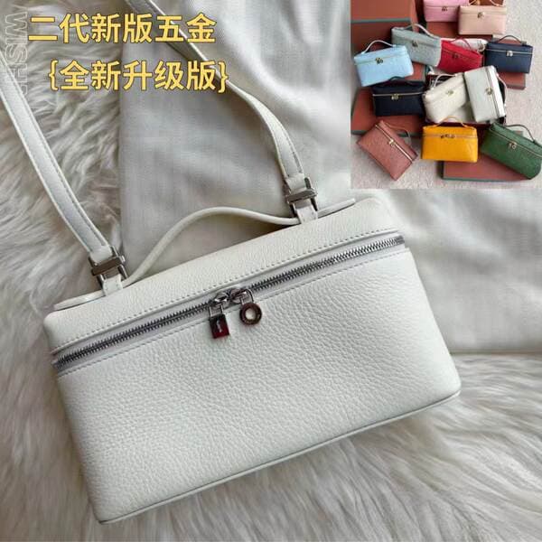 2nd Gen Upgraded LP19 Lunchbox Bag Gigi Style Genuine Leather Fashion Shoulder Crossbody Handbag for Women