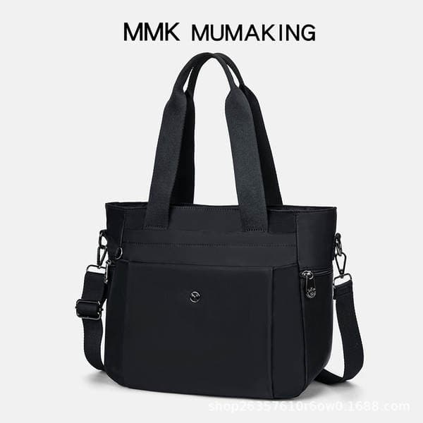 Guangzhou Nylon Large Capacity Casual Tote Bag Commuter Shoulder Crossbody Nylon Handbag Lightweight Women's Bag