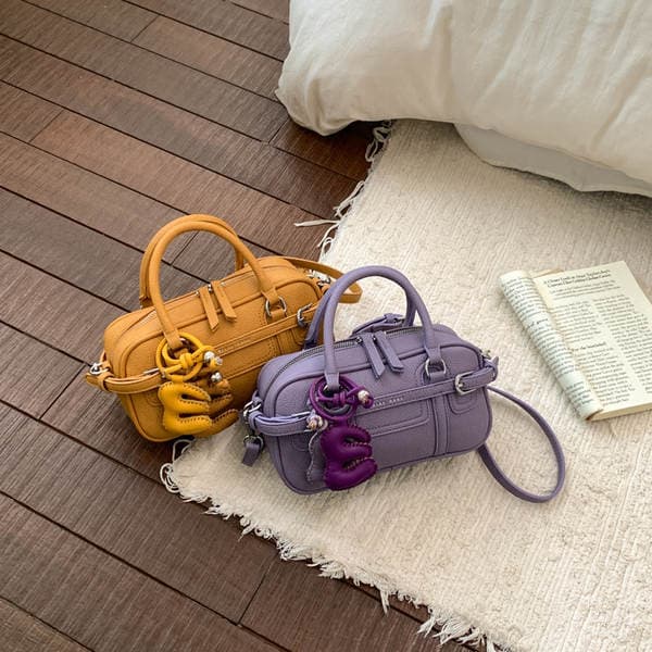 Retro Niche Handheld Bowling Bag For Women 2026 New Arrival Luxury Pillow Bag Summer Trendy Shoulder Crossbody Bag