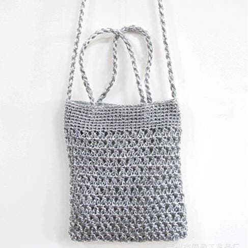 New Luxury Gold And Silver Thread Hand-Woven Women's Shoulder Bag, Handbag, Crossbody Multi-Purpose Bag Wholesale