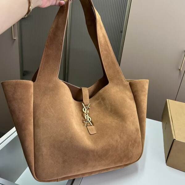 25y Autumn New Hobo Suede Genuine Leather Underarm Tote Bag Fashion Luxury Vintage Women's Bag Wholesale