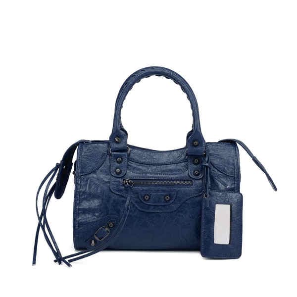 Cross-Border Women's Handbags Mini Q-Version Small/Medium Tassel Motorcycle Bag Shoulder & Handbag