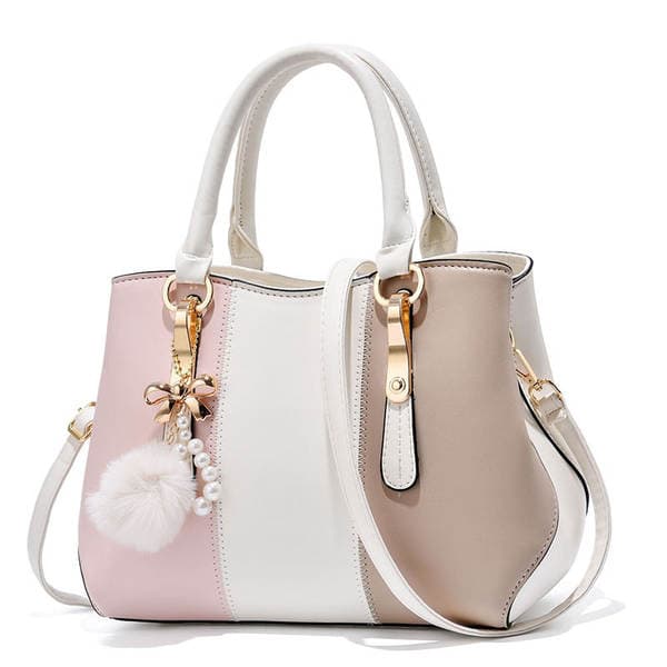 [Cross-Border Women's Bag] 2025 New Fashion Elegant Women's Handbag Korean Style Large Capacity Shoulder & Crossbody Bag For Middle-Aged Women