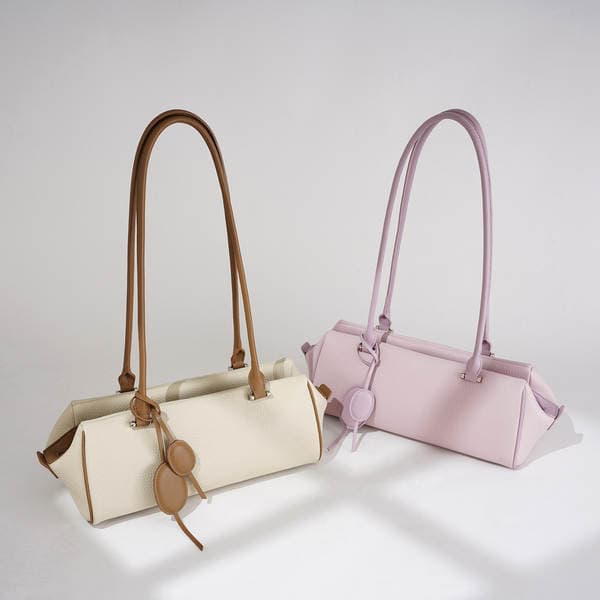 Women's Genuine Leather Small Handbag 2025 New Boston Bag Fashion Top Layer Togo Cowhide Crossbody Square Bag