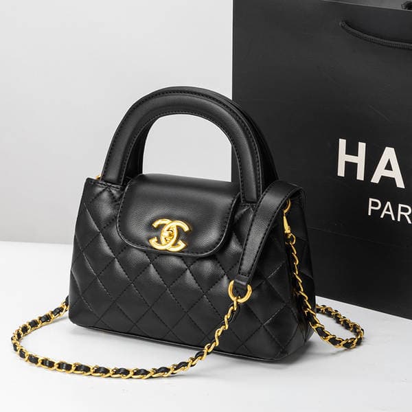 Premium Genuine Leather Small Square Handbag 2025 New Fashion Versatile Luxury Niche Single Shoulder Crossbody Chain Bag For Women