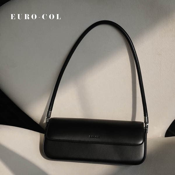 Oushangdian Baguette Bag 2025 New Fashion Niche Design Shoulder Bag Crossbody Handbag Women's Retro Underarm Bag