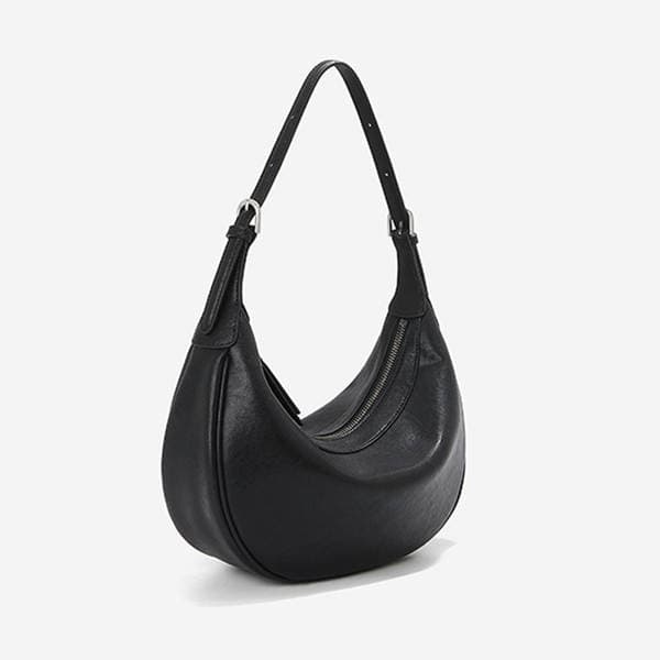2026 New Crescent Hobo Bag For Women, Large Capacity Commuter Shoulder Bag, Premium Genuine Cowhide Niche Underarm Bag