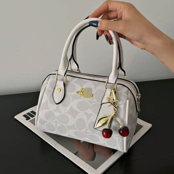 Cross-Border Boston Pillow Bag For Women 2026 New Trendy Fashion Handbag Large Capacity Commuter Shoulder Crossbody Bag