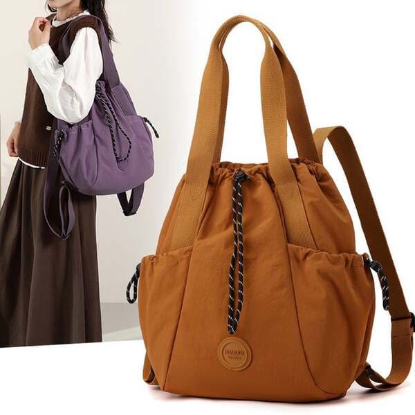 Women's Shoulder Bag 2025 Spring New Nylon Handbag Lightweight Nylon Tote Bag Cross-Border Trend