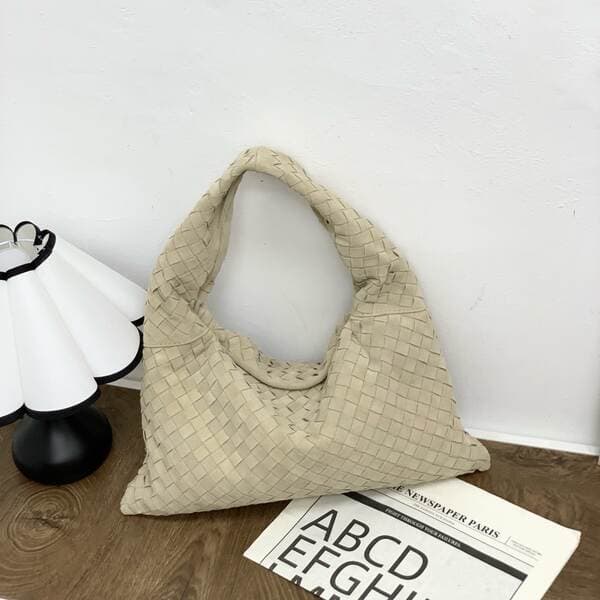 2024 Autumn/Winter New Genuine Leather Suede Women's Bag Large Capacity Hobo Shoulder Handbag