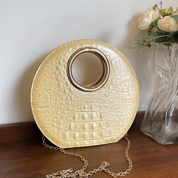 2026 New European & American Retro Handbag Niche Shoulder Bag Trendy Women's Chain Crossbody Bag Evening Bag