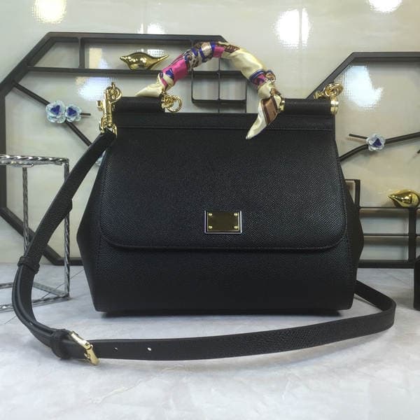 2025 New Women's Handbag Solid Color Versatile Elegant Cowhide Grain Leather Simple Shoulder & Crossbody Bag