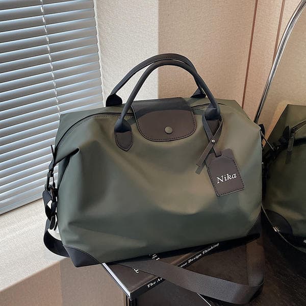 Large Capacity Short Trip Commuter Travel Bag For Women, Fashionable Lightweight Handbag For Travel, Luggage And Gym