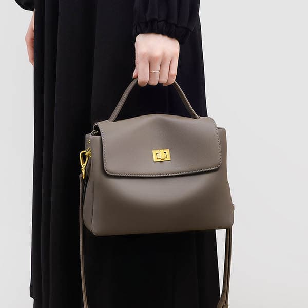 2026 New Model: Elite Genuine Leather Women's Bag, Commuter Messenger Bag, Mom's Bag, Stylish Crossbody Bag