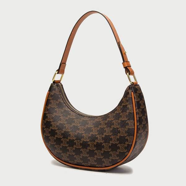 2025 New Retro Triumph Underarm Bag Crossbody Moon Fashion Monogram Shoulder Bag Baguette Summer Vintage