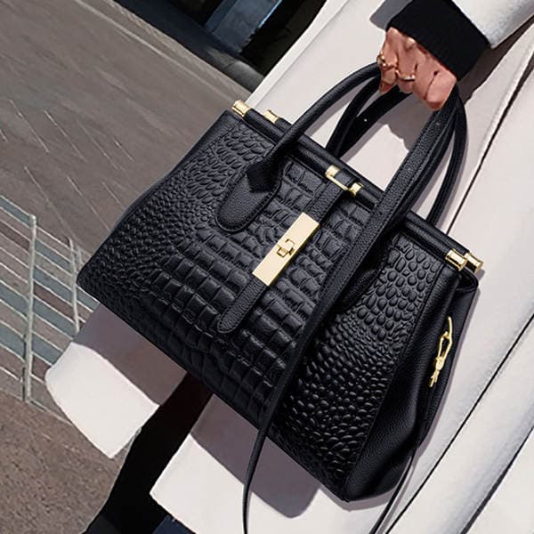 Women's Genuine Leather Crossbody Bag, Large Capacity Handbag, 2025 New Arrival, Fashionable First Layer Cowhide Shoulder Bag