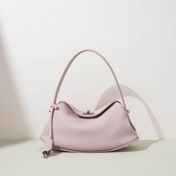 2026 Early Spring Collection Genuine Leather Women's Bag Top Grain Cowhide New Minimalist Niche Design Crossbody Bag High-End Shoulder Bag