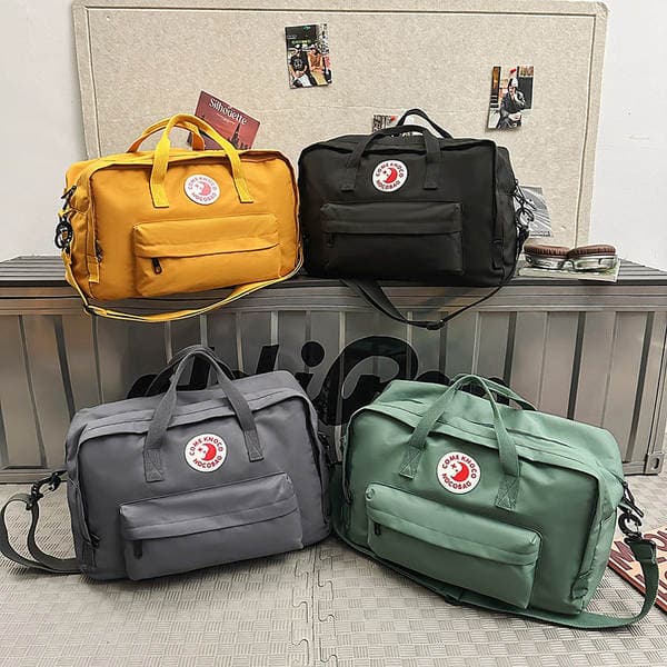 Arctic Fitness Bag For Women - Large Capacity Travel Storage Bag, Outdoor Carry-On Backpack With Logo, Shoulder Bag