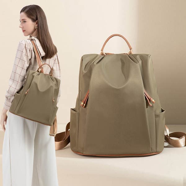 Anti-Theft Lightweight Backpack For Women 2026 New Fashion Large Capacity Oxford Cloth Casual Travel Bag