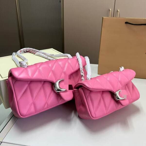 2025 New Tabby Lambskin Cloud Bag Genuine Leather Chain Bag Luxury Fashion Soft Large Capacity Women's Handbag