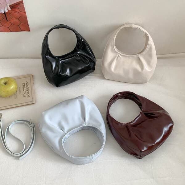 2026 Pleated Handbag Luxury Fashion Versatile Cloud Mini Bag Niche Soft Leather Women's Crossbody Bag