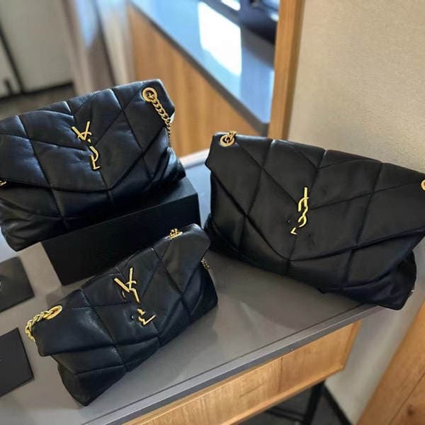 Genuine Leather Fashion Sheepskin Women's Bag Classic Cloud Bag Quilted Underarm Chain Shoulder Bag Crossbody Bag