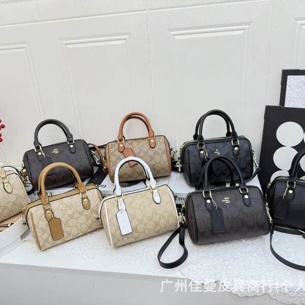 Koujia New Pillow Bag Monogram Mini Fashion Crossbody Single Shoulder Women's Handbag Boston Large Capacity Bag