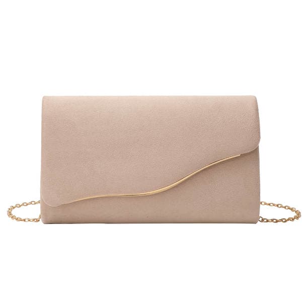 Cross-Border Women's Evening Bag - Fresh, Sweet, Simple Clutch With Chain Strap For Shoulder Or Crossbody Use, Elegant Banquet Bag