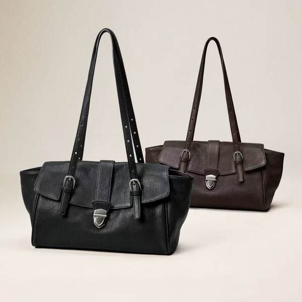 Original Baguette Briefcase Niche New Arrival Women's High-End Casual Commuter Handbag Retro Minimalist Single Shoulder Underarm Bag