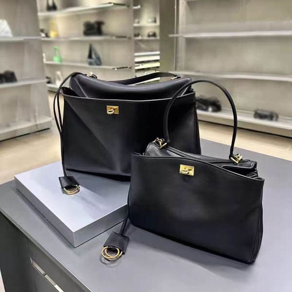 2024 New B-Brand Genuine Leather Large Capacity Tote Bag For Women, Single Shoulder Crossbody Commuter Bag, Underarm Bag, Rodeo Handbag