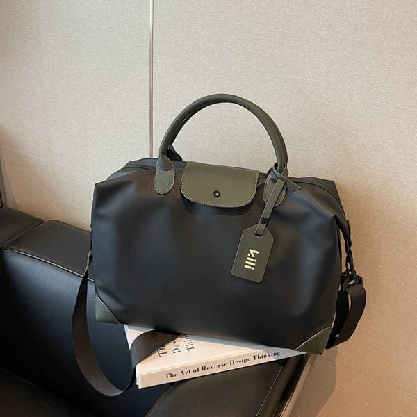 Cross-border Wholesale PU Leather Travel Bag, Business Trip Luggage Bag, Large Capacity Commuter Storage Crossbody Yoga & Gym Bag
