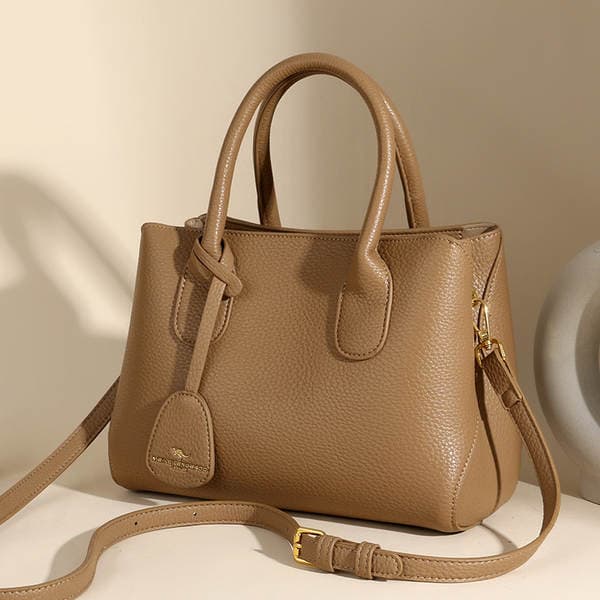 Women's Soft Leather Handbag 2024 New Arrival Large Capacity Tote Bag Luxury Shoulder Bag Commuter Crossbody Bag