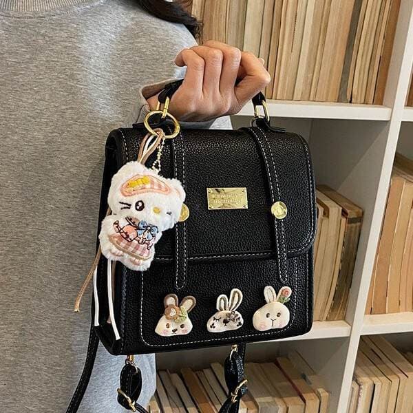 Premium Women's Backpack 2026 New Spring Edition - Academic Style Casual Fashion Niche School Bag For College Students & Commuting Shoulder Bag